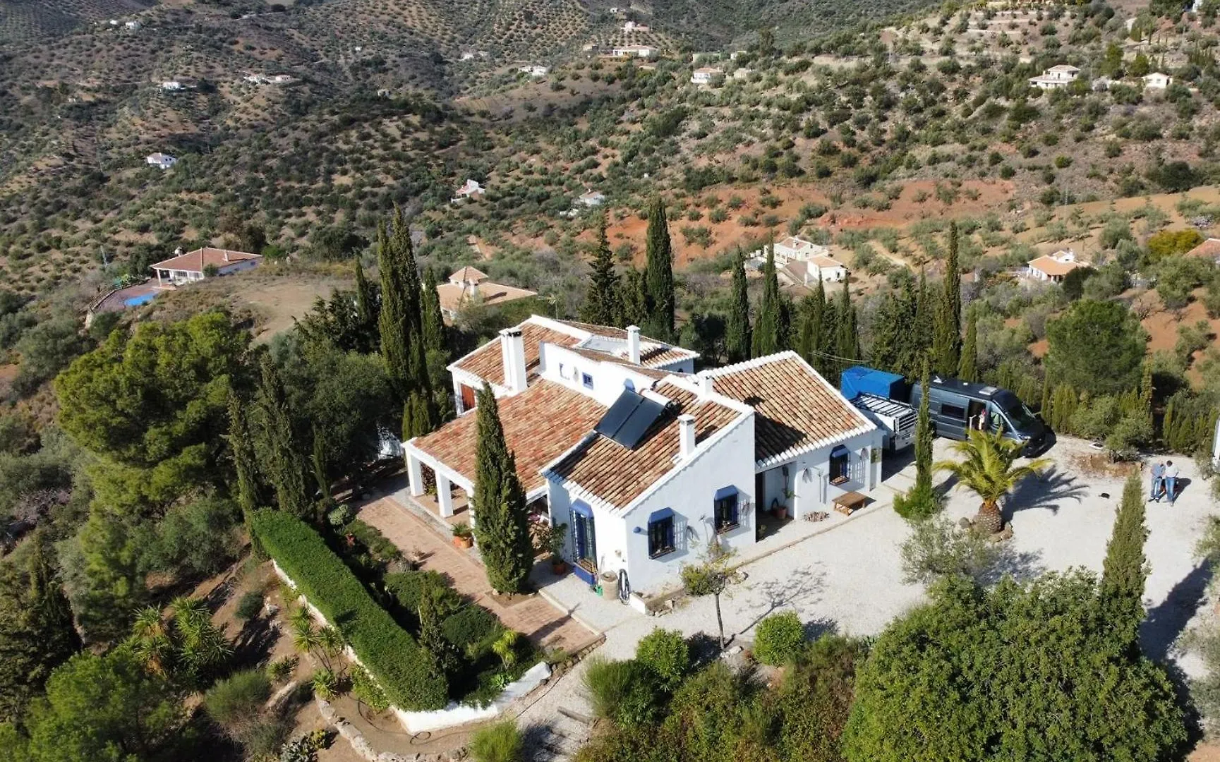 Romantisches Apartment, Finca Nahe Malaga Riogordo 0*,